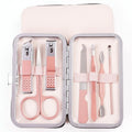 China Factory Professional Manicure Pedicure Set and Pedicure Bulk Logo Manicure Set Kids Mini Nail Manicure Set