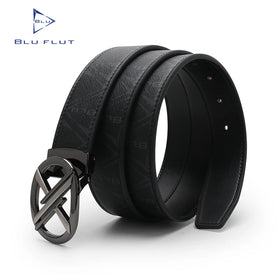 Wholesale Casual New Adjustable Casual Buckle Belt for Jeans Fashion Business Black Buckle Leather Belts for Men