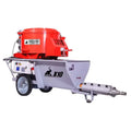 X10  High Efficiency Cement Mortar Spraying Machine/Mortar Spray Machines With Blender