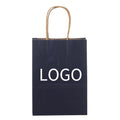 Wholesale Eco-Friendly Biodegradable Classic Kraft Paper Gift Bags Flexo Printing Patch Handle Fast Food Takeaway Restaurant