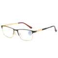 8201 Designer Metal Anti Blue Glasses Metal China Wholesale Optical Eyeglass Blue Light Blocking Eyeglasses Frame Glasses
