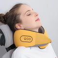 2021 Hot Sell Silk Memory Foam Electric Massage Pillow for Neck Travel Pain Relief-Portable U-Shape