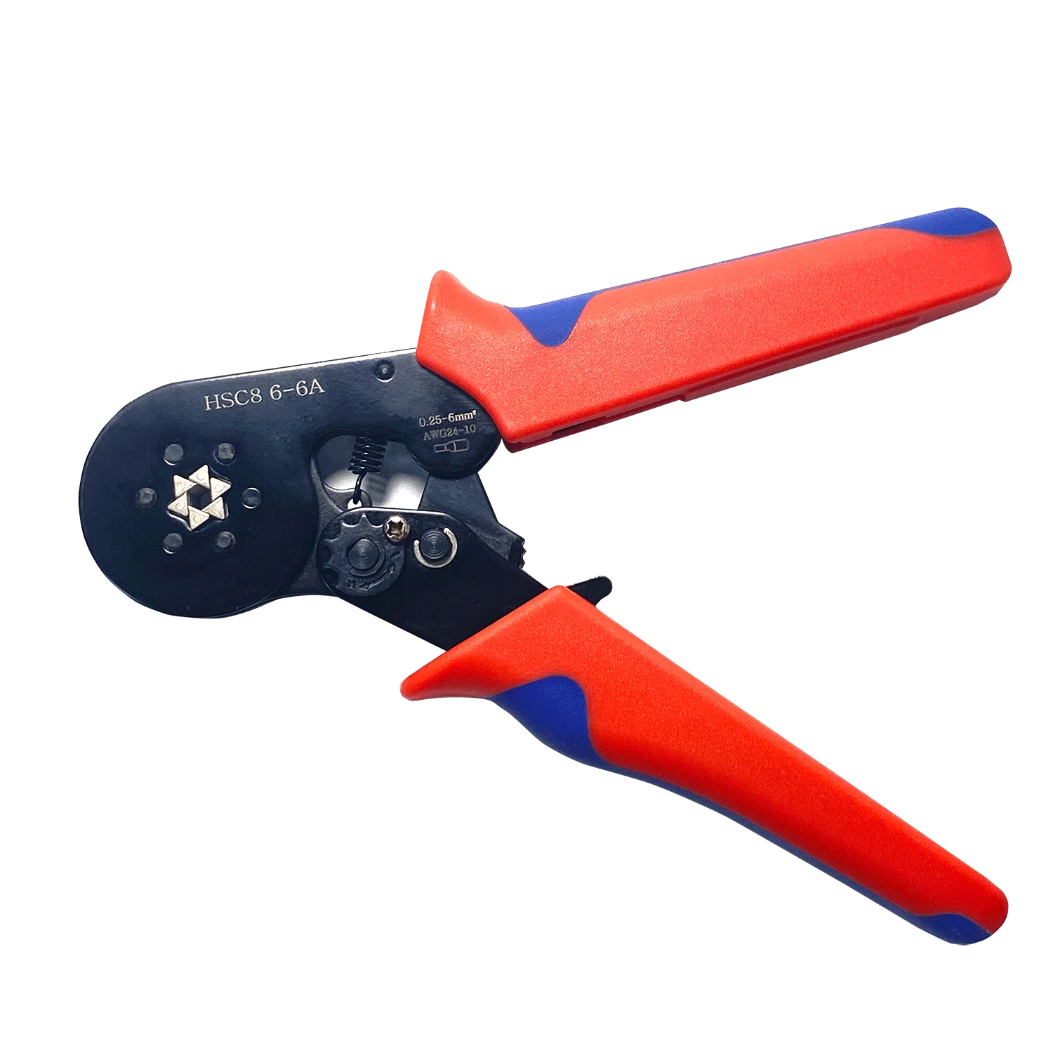 4a Cable Insulated Hand Self AWG23-7 Crimper Plier Kit Ferrule Wire Crimping Tool HSC8 Terminal Tool