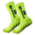Custom Made TC Mens Grip Bottom Football Futsal Soccer Sports Socks Meias Youth Size for Spring Season