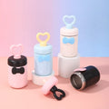 Custom Cute 316 Stainless Steel Vacuum Insulated Girls Women Water Cup Metal Kids Coffee Water Bottle Straw for Travel Children