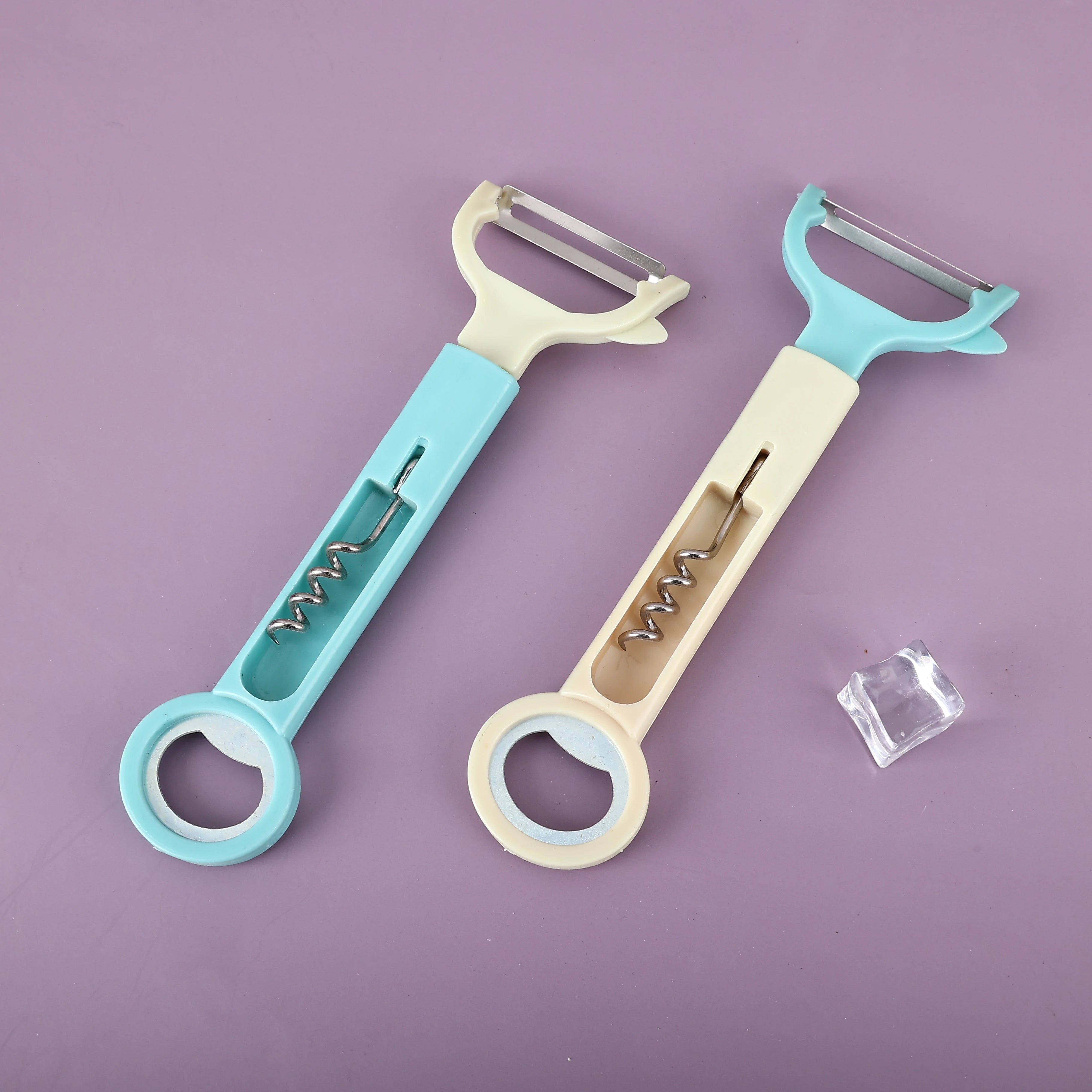 100 Styles Multi-function Soda Drinking Can Beer Jar Tin Manual Stainless Steel Metal Personalized Cute Bottle Opener Gripper