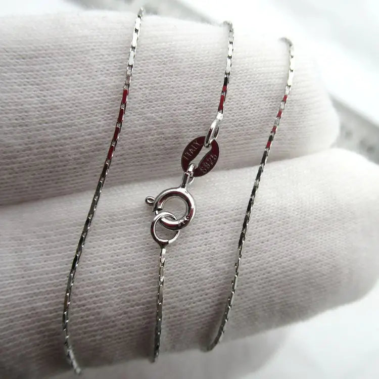 Dianty Elegant 925 Sterling Silver Bamboo Chain