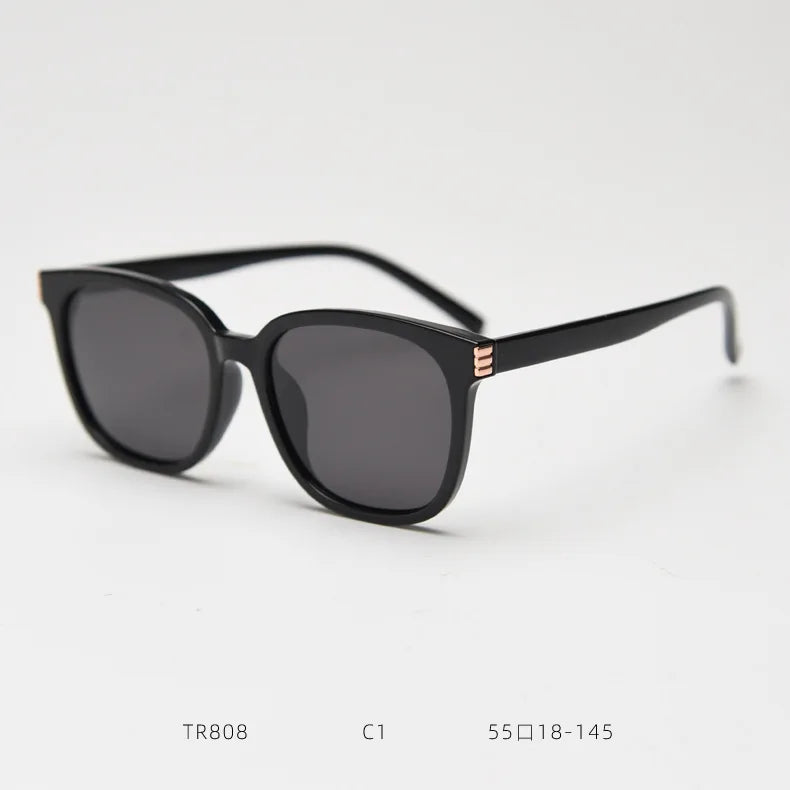 Unisex Cat Eye Sunglasses Polarized Women TR90 Retro Sun Glasses for Men Uv400 Leopard Green Female Gift Items