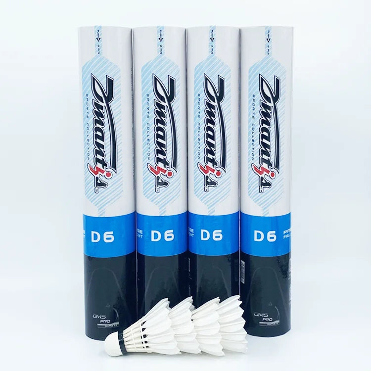 Chinese Factory Production Natural Duck Feather Badminton Shuttlecock for Training and Competition