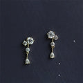 2025 Gold Plating Korean Cubic Zirconia S925 Women Earrings