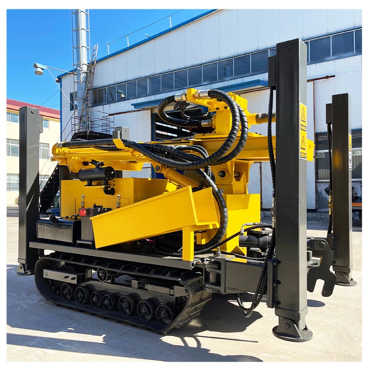 CS Drill CSX180 Diesel 180m Water Well Drill Rig in China with Pump Motor Engine Bearing Core Components