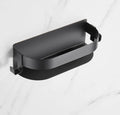 New Design Round Wall Mounted SUS304 Black Bathroom Storage Shelf Shower Caddy Shelf Storage Organizer Rack
