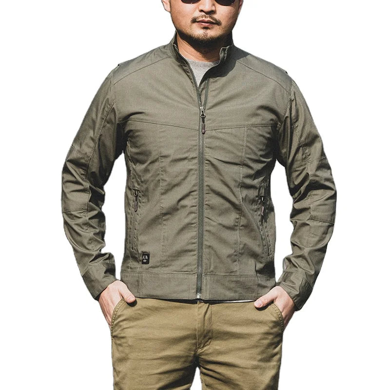 Stock Rib Stop Outdoor Waterproof Jacket Camouflage Multicolor Tactical Jacket City Leisure Coat for Men