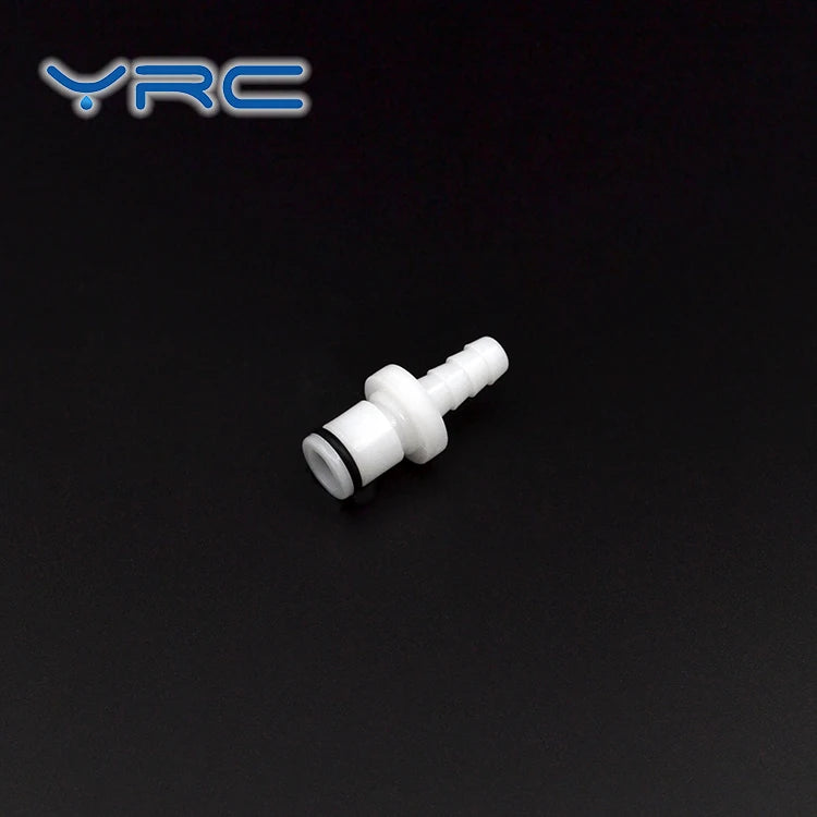 1/4" Plastic Quick Connect Air Plastic Barbed Tube Fitting for Air and Water