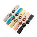 Deepeel ZT026 5# Rainbow Zipper Slider Nylon Zippers Sewing Accessories Jacket Pocket Replacement Zipper Puller