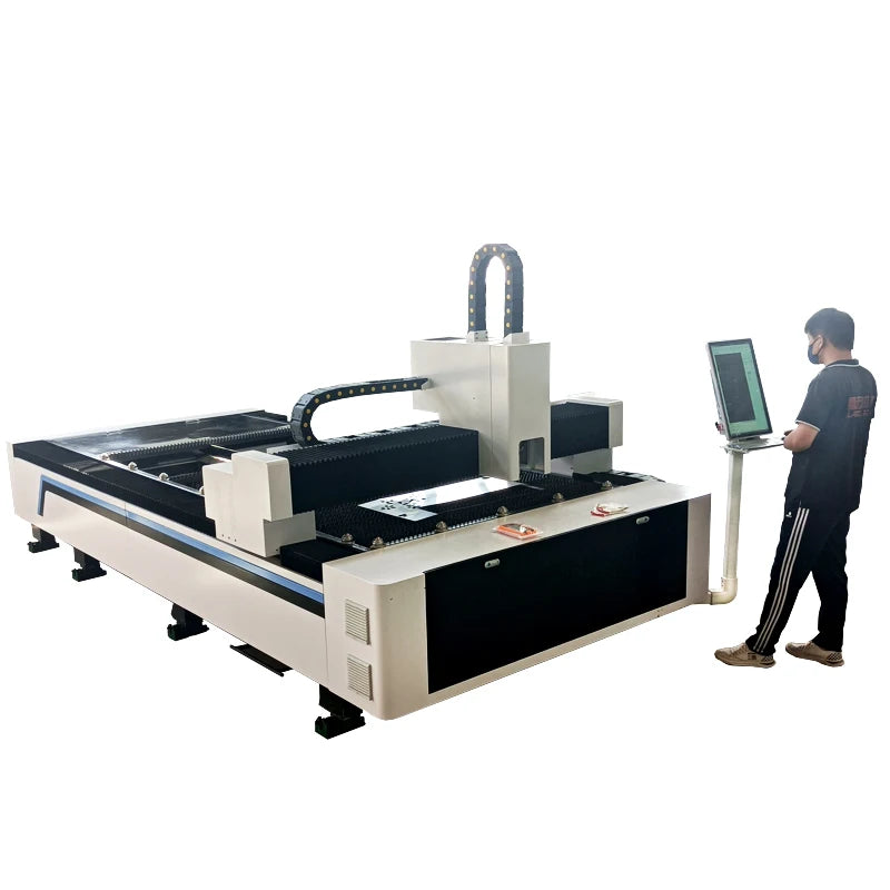 LM3015 3000*1500mm Size 1500w FSPCUT System Aluminum Stainless Steel Fiber Laser Cutting Machine