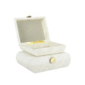 2024 New Fashion Hotel Room Leather Braided Tray Jewelry Box Set