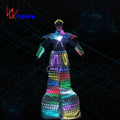 WL-0254 Rave Robot Cosplay Costume LED-Fueled Future Warrior Myth Figure Performance Wear MegaBDM