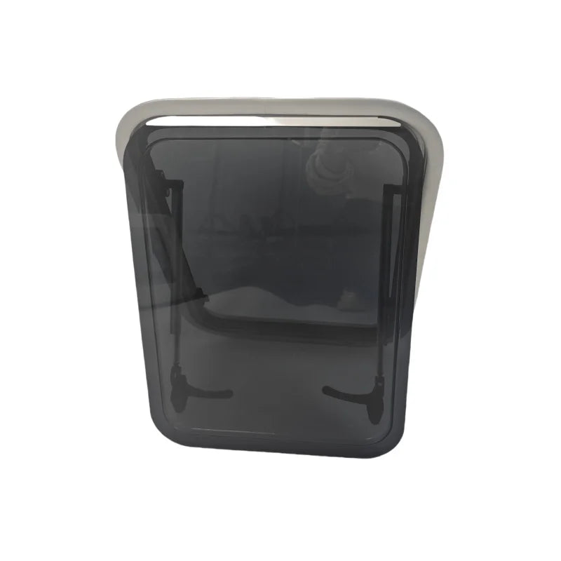 High-Performance Campervan Window Curved Frame UV Blocking Pleated Shade 400x500mm