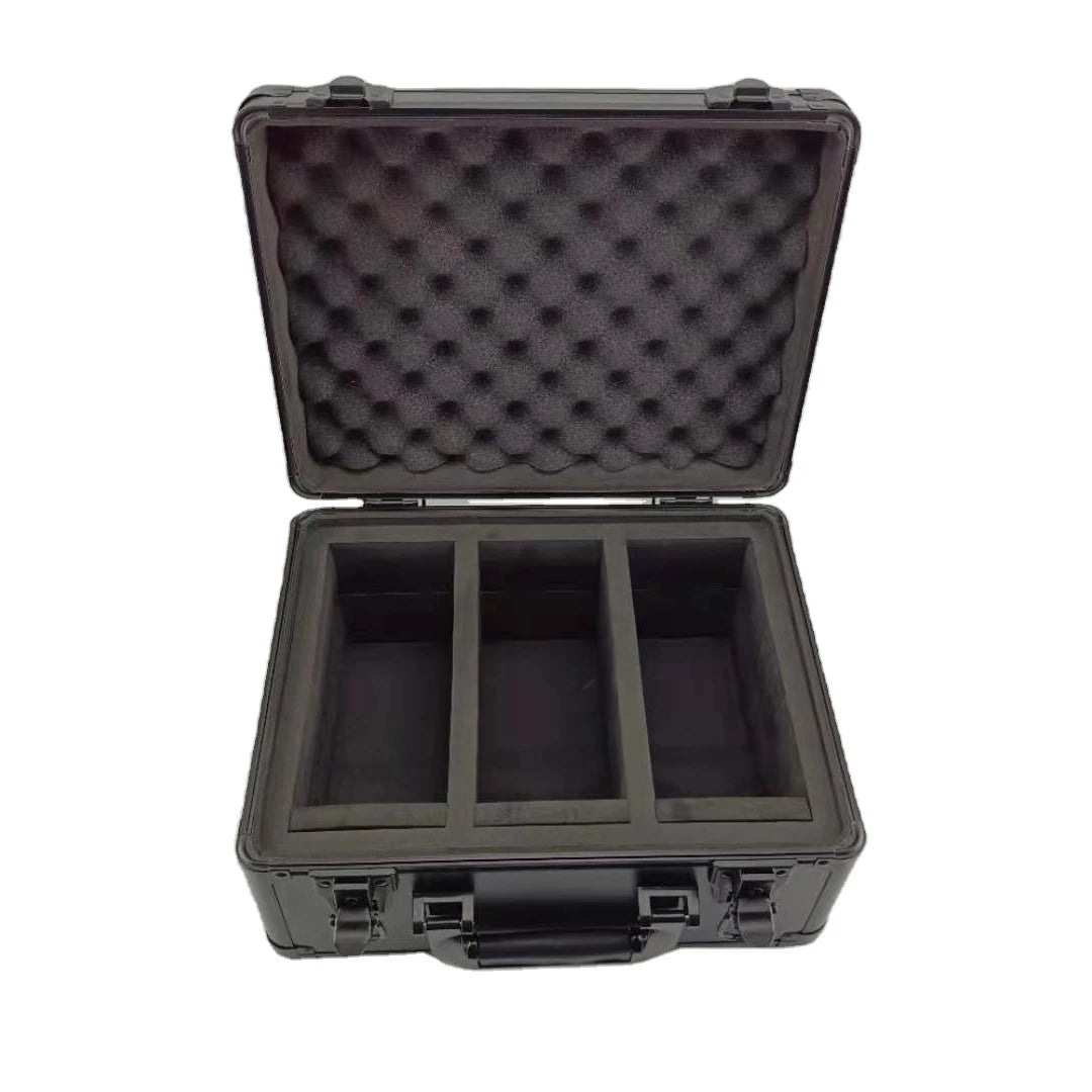 Aluminum Graded Sports Card Storage Box Waterproof SGC/BGS Card Storage Case with Foam