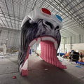 Customized Inflatable Kingkong Gorilla Tunnel Arch/cheap Inflatable Gorilla Sport Entrance Football Tunnel for Party Event