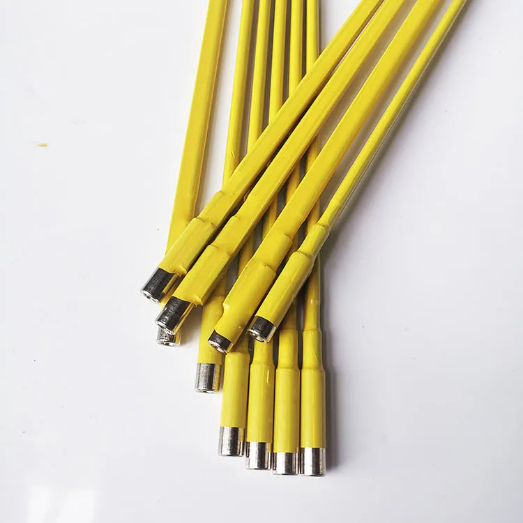 Wholesale 440mm 460mm Two Way Yellow Adjustment Lever Trussrod Dual Action Guitar Truss Rod with Hex Wrench