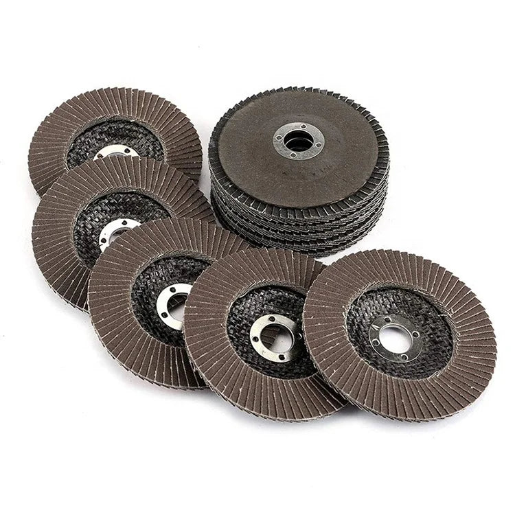 4 Inch Calcined Alumina Abrasive Tools Flexible Grinding Wheel Aluminum Oxide Flap Disc for Angle Grinder