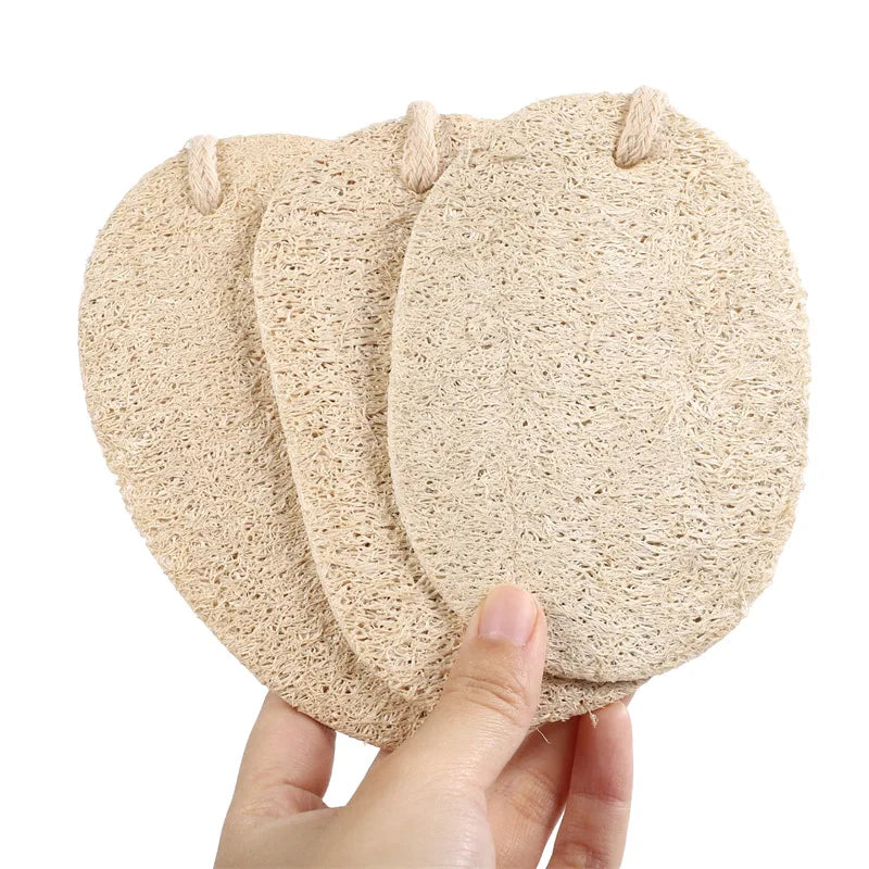 100% Natural Biodegradable Sustainable Eco Friendly Silk Exfoliating Bath Shower Loofah Puff