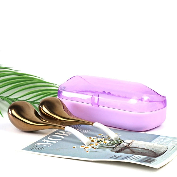 HZ 2025 Facial Beauty Facial Cooling Handle Stainless Steel Magic Ice Roller Ball Ice Globe