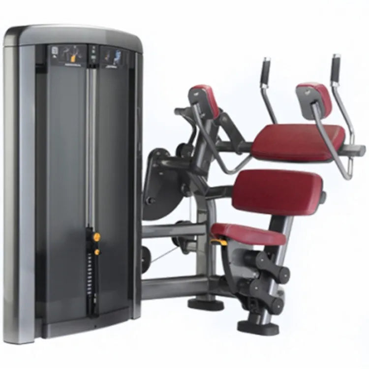Pin Loaded Selections Machine Abdominal Crunch Machine Gym Fitness Exercise Bodybuilding Abdominal Machine
