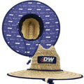 Fashion Sun Protection Breathable Wide Brim Natural Grass Panama Hat for Men Women Customizable Logo Beach Lifeguard