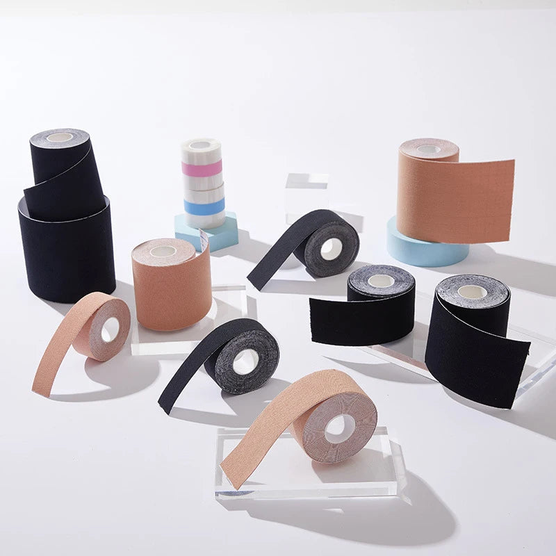 High Quality Reusable Silicone Strapless Plus Boob Tape Roll Backless Breast Nipple Cover Seamless Invisible Boob Tape