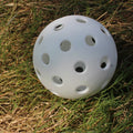 Custom Lightweight PE Plastic Golf Practice Balls 40 Holes Airflow Pickleball Baseball 40mm/74mm/90mm Sports Entertainment