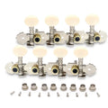 4R4L 8 String Guitar Tuning Pegs Machine Head Tuner for Mandolin Guitar Set of 2