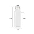 Plastic Juice Bottle Manufacturers Plastic Juice Bottle Clear Empty Square PET Beverage Bottle
