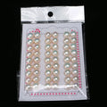 2A-4A Grade Freshwater Pearl Beautiful White 5-6mm Half Drilled Button Natural and Various Styles Loose Pearls