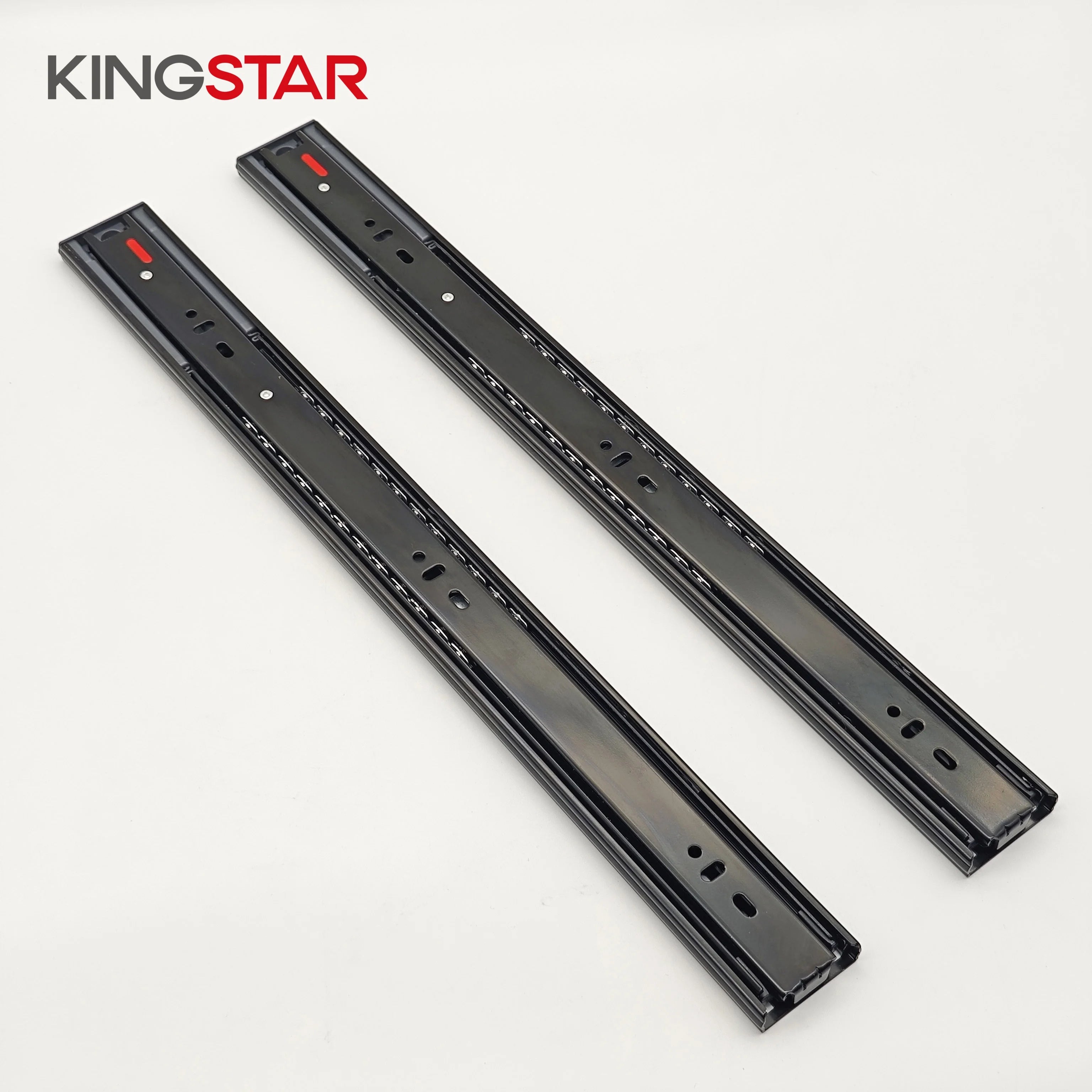 Factory Price Reliable and Stable Cold Rolled Steel Full Extension Soft Closing Ball Bearing Slide Rail for Bedroom