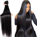 12A Raw Straight Bundles Human Hair 100% Unprocessed Brazilian Virgin Hair Extensions Natural Black Quick Weave Bundle for Women