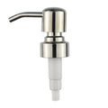 OEM Factory Supplies Transparent Plastic and Metal Lotion Pump Glass Cylinder Bottle Stopper for Bath Gel