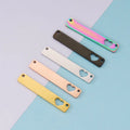 Top Fashion Stainless Steel Blank Horizontal Bar Pendant Charms With Hollow Heart Accessories for DIY Jewelry Marking