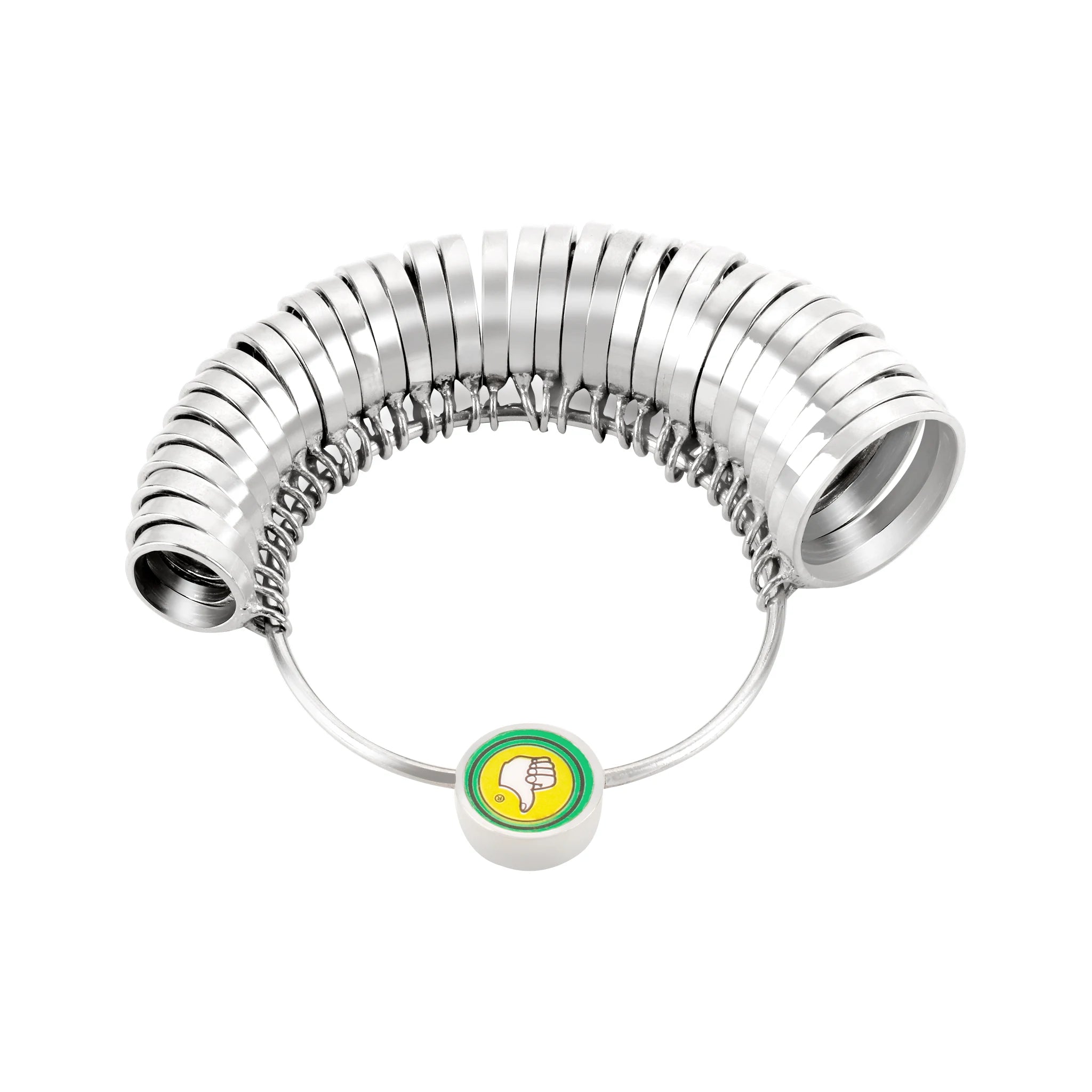 DiKaiTools GemTrue Brand Complete Ring Size Measurement Kit - Metal Ring Sizer Mandrel - HK European US Sizes