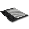 Heavy Duty Foldable Roll Sink Drying Rack 44x41.3cm Food-Grade Silicone-Coated Stainless Steel Over-the-Sink Customizable Color