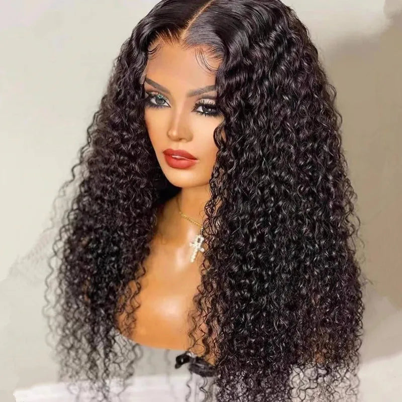 100% Brazilian Burmese Curly Glueless 13x4 Lace Front for Pixie Wig Vendor's Vietnamese Human Hair Wigs for Black Women