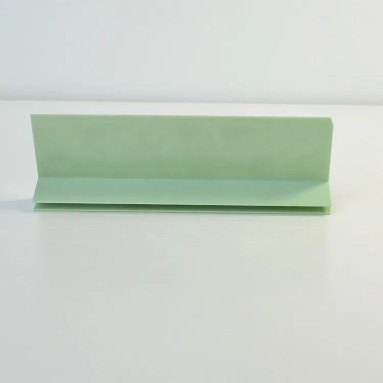 6mm Plastic Pvc Glass Shelf Price Tag Holder for Supermarket Shelf