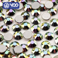 VDD 172 Metal Magic SS4-SS30 Glass Rhinestones Crystal Flatback Strass Diamond Glitter Stones for DIY Nail Art Crafts Decoration