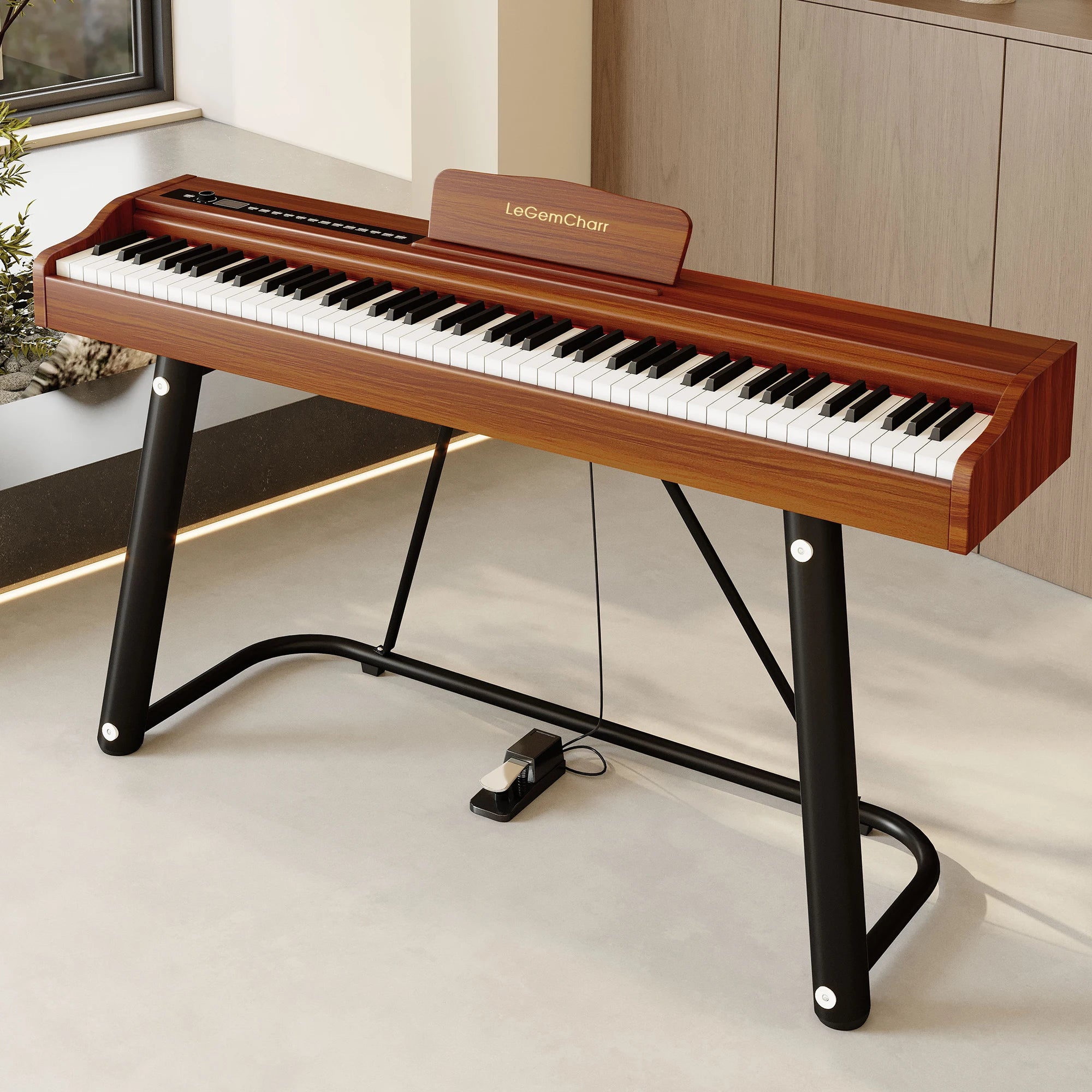LeGemCharr Digital Piano 88 Keys Music Keyboard Instruments Digital Piano China