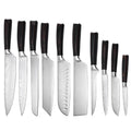7 Inch Santoku Knife with Pakkawood Handle Santoku Japanese Knife