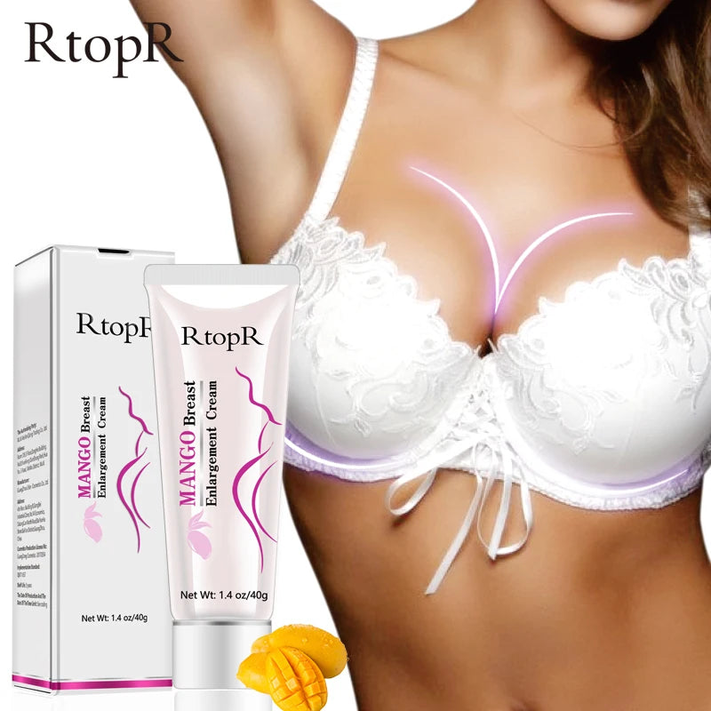 RtopR Larger Natural Tight B Enhancement Skin Firming and Lifting Mango Breast Enlargement Cream