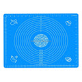 Wholesale Non-Stick Baking Pizza Pie Rolling Kneading Dough Mats Silicone Pastry Mat With Measurement