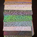 Soft Foldable Washable 100% Polyester Fashion Rainbow Colorful Printing Iridescent Reflective Fabric Material for T-Shirt Jacket